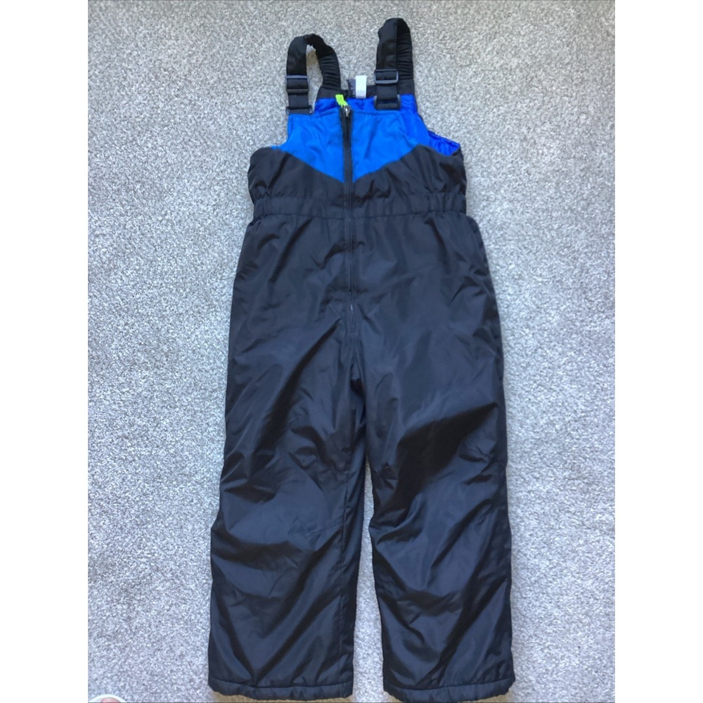 Zeroxposur Kids Youth Size L 7 Black & Blue Snow Bibs